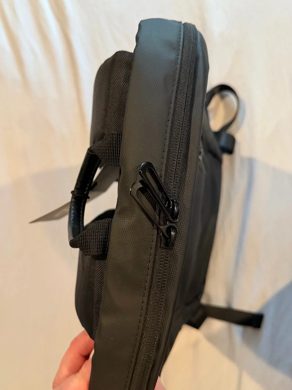 Black Men's Waterproof Urban Sling Backpack - Unbranded